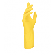 Manusi menaj latex, Galben, 2 buc/ pachet Manusi menaj latex, Galben, 2 buc/ pachet