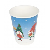 Pahare 8 oz perete dublu XMAS CANDIES 25 buc/ set Pahare 8 oz perete dublu XMAS CANDIES 25 buc/ set