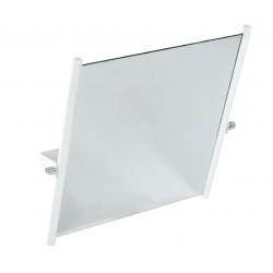 Oglinda ajustabila, persoane cu dizabilitati locomotorii, montare pe perete, 740 x 720 mm, Idral