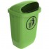 Cos stradal 50 l - verde deschis 