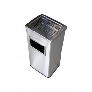 Cos de gunoi cu scrumiera 20L, 52x32.5x63cm Cos de gunoi cu scrumiera 20L, 52x32.5x63cm