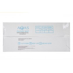 Covoras antibacterian tratat cu proprietăți dezinfectante Sticky Mat, Albastru, 45 x 115 cm