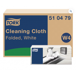 Tork Lavete de Curățare Alb W4