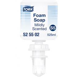 Săpun spumă pentru spălarea mâinilor Tork Mildly Scented Mini, 525ml Săpun spumă pentru spălarea mâinilor Tork Mildly Scented Mini, 525ml