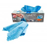Lavete universale OTI, la cutie de 15 lavete, microfibra, 22x22 cm Lavete universale OTI, la cutie de 15 lavete, microfibra, 22x22 cm