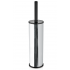 Perie inox WC, cu suport perete