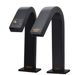 SISTEM 3 IN 1 MONTAJ PE LAVOAR/BLAT NEGRU SISTEM 3 IN 1 MONTAJ PE LAVOAR/BLAT NEGRU