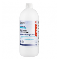 Klinglass concentrat, soluție PROFESIONALĂ pentru curățare geamuri, 1 litru Klinglass concentrat, soluție PROFESIONALĂ pentru curățare geamuri, 1 litru
