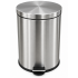 Coș de gunoi din inox cu pedală și capac soft-close, 20 L
