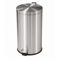 Cos de gunoi cu pedala din inox, 50 L, finisaj mat