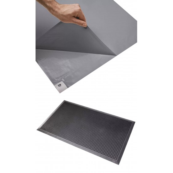 Pachet Pres de exterior OCTO-O-FLEX 70x90 cm si Covor Sticky Mat 60x90 cm