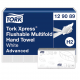 Prosoape de mâini Tork Xpress®, Albe, două straturi, 200 porții/pachet, H2