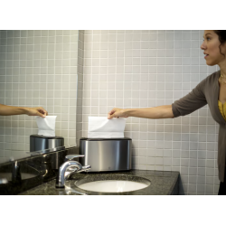 Prosoape de mâini Tork Xpress®, Albe, două straturi, 200 porții/pachet, H2