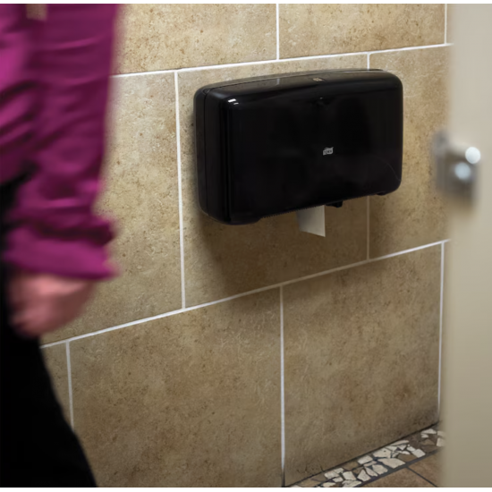 Hârtie igienică Tork Mini Jumbo Advanced Natur, dublu strat, 170m/rolă, 850 porții, (12 role/bax) T2