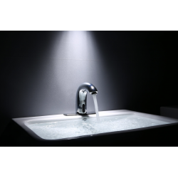 Robinet automat chrome 220V, AQAS