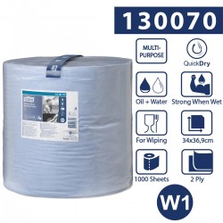 Rola industriala servoil blue Tork, 340 m Rola industriala servoil blue Tork, 340 m