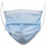 Masca de unica folosinta, cu 3 straturi si pliuri, Prima, 50 buc/cutie Masca de unica folosinta, cu 3 straturi si pliuri, Prima, 50 buc/cutie