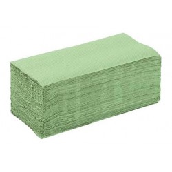 Prosoape din hartie, pliate, verzi, 23 x 25 cm,1 strat, Tork, 200 buc / pachet