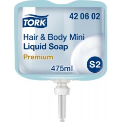 Sampon si gel de dus cremos Tork, 475 ml Sampon si gel de dus cremos Tork, 475 ml