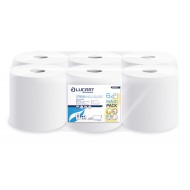 Prosop hartie cu derulare centrala Multiuse, 78.8 m/ rola, 6 buc/bax, Lucart Prosop hartie cu derulare centrala Multiuse, 78.8 m/ rola, 6 buc/bax, Lucart