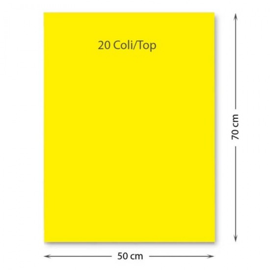 Carton color A1, 50x70 cm, 220g/mp, Favini x 20coli-02 galben 