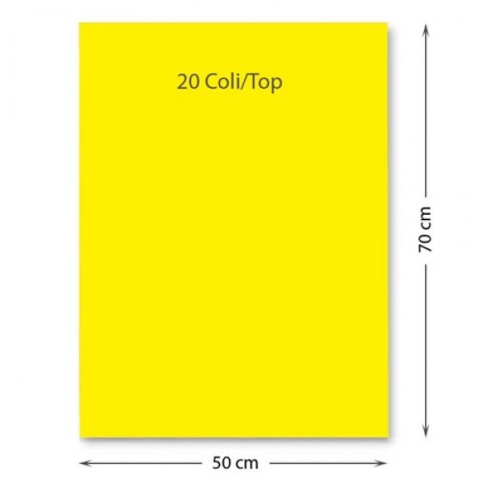 Carton color A1, 50x70 cm, 220g/mp, Favini x 20coli-02 galben Carton color A1, 50x70 cm, 220g/mp, Favini x 20coli-02 galben
