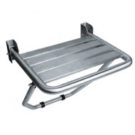 Scaun pliant cu suport, inox satinat, Mediclinics