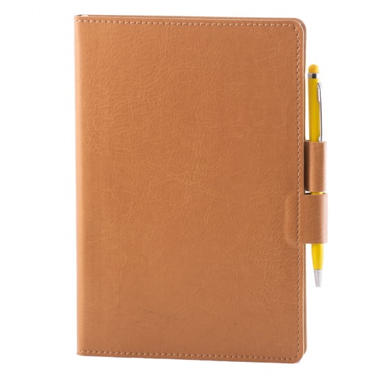 Notes Colored, piele, A5, liniat ivory, bej Notes Colored, piele, A5, liniat ivory, bej