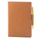 Notes Colored, piele, A5, liniat ivory, bej Notes Colored, piele, A5, liniat ivory, bej