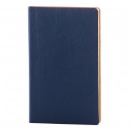 Notes Flexi, piele, 12,5x20 cm, liniat ivory, albastru Notes Flexi, piele, 12,5x20 cm, liniat ivory, albastru