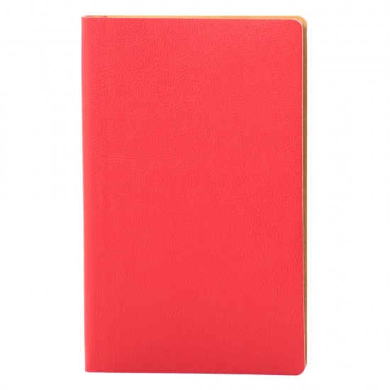 Notes Flexi, piele, 12,5x20 cm, liniat ivory, rosu Notes Flexi, piele, 12,5x20 cm, liniat ivory, rosu