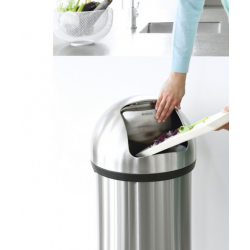 Cos gunoi Push Bin, 60L - Otel mat Cos gunoi Push Bin, 60L - Otel mat