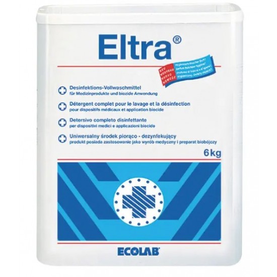Detergent rufe cu dezinfectant Ecolab, Eltra 6 Kg Detergent rufe cu dezinfectant Ecolab, Eltra 6 Kg