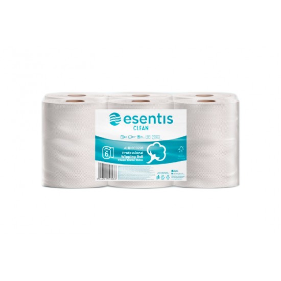 Prosop profesional ESENTIS-Clean 2str, celuloza, 556foi, 150m Prosop profesional ESENTIS-Clean 2str, celuloza, 556foi, 150m