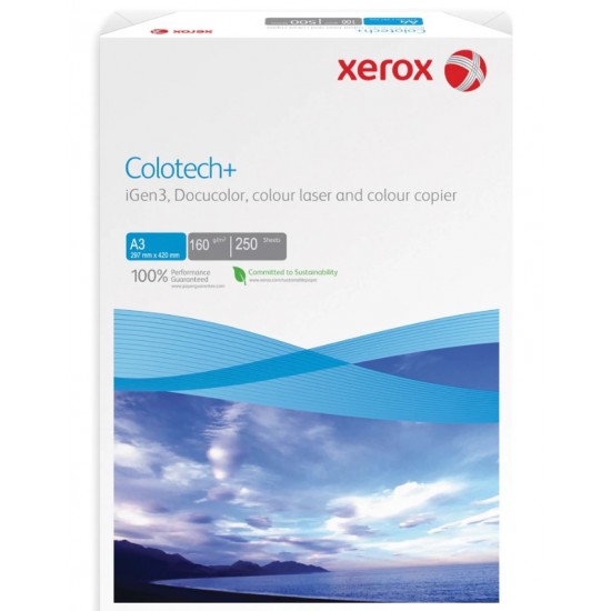 Hârtie xerox A3, 160 g/mp, Colotech+, 250 coli/ pret per top Hârtie xerox A3, 160 g/mp, Colotech+, 250 coli/ pret per top