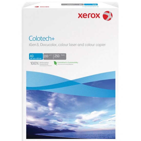 Hârtie xerox A3, 200 g/mp, Colotech+, 250 coli/ pret per top Hârtie xerox A3, 200 g/mp, Colotech+, 250 coli/ pret per top