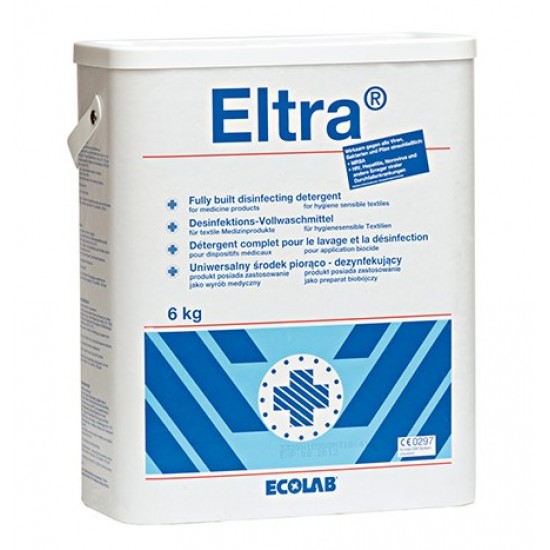 Detergent rufe cu dezinfectant Ecolab, Eltra 6 Kg Detergent rufe cu dezinfectant Ecolab, Eltra 6 Kg