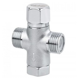 Mixer mecanic 1/2'' pentru amestec apa calda - rece, Idral Mixer mecanic 1/2'' pentru amestec apa calda - rece, Idral