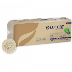 Hartie igienica EcoNatural, 2 straturi, 10 role/ bax, Lucart Hartie igienica EcoNatural, 2 straturi, 10 role/ bax, Lucart