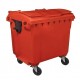 Container HDPE CLF 1100L cu capac plat - Transportul NU este inclus Container HDPE CLF 1100L cu capac plat - Transportul NU este inclus