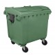 Container HDPE CLF 1100L cu capac plat - Transportul NU este inclus Container HDPE CLF 1100L cu capac plat - Transportul NU este inclus