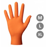 Manusi din nitril, GO ® GRIP, orange Manusi din nitril, GO ® GRIP, orange