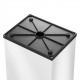 Cos de gunoi Big-Box Swing XL, 52L, otel vopsit alb, Hailo Cos de gunoi Big-Box Swing XL, 52L, otel vopsit alb, Hailo