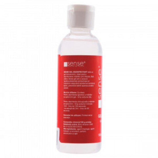 Gel Dezinfectant Pentru Maini Sense, 100 ml Gel Dezinfectant Pentru Maini Sense, 100 ml