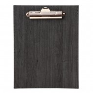 Mapa meniu cafenele A5+, Wood, piele PU interior/exterior, lavabila, negru Mapa meniu cafenele A5+, Wood, piele PU interior/exterior, lavabila, negru