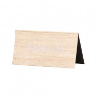 Suport rezervat, Wood, piele PU interior/exterior, lavabila, bej Suport rezervat, Wood, piele PU interior/exterior, lavabila, bej