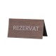 Suport rezervat, Wood, piele PU interior/exterior, lavabila, maro