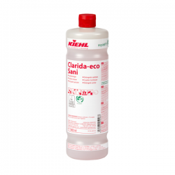 Clarida-eco Sani-Detergent sanitar cu miros citric pentru depunerile de calcar ,piatra ureica si sapun, 1L, Kiehl Clarida-eco Sani-Detergent sanitar cu miros citric pentru depunerile de calcar ,piatra ureica si sapun, 1L, Kiehl