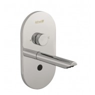 Baterie lavoar cu senzor si mixer electonic, incastrata - Idral