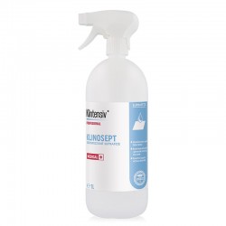 KLINOSEPT™ – Dezinfectant rapid pentru suprafete RTU – pe baza de alcool, 1 litru KLINOSEPT™ – Dezinfectant rapid pentru suprafete RTU – pe baza de alcool, 1 litru